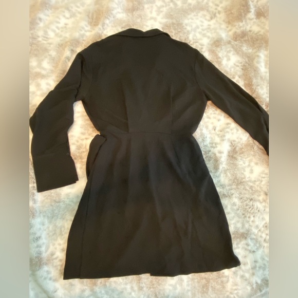 Mossimo Dutti Black Wrap Dress - Picture 4 of 7
